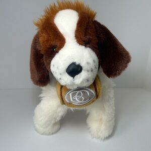 Unipak St Bernard Brown and White Plush